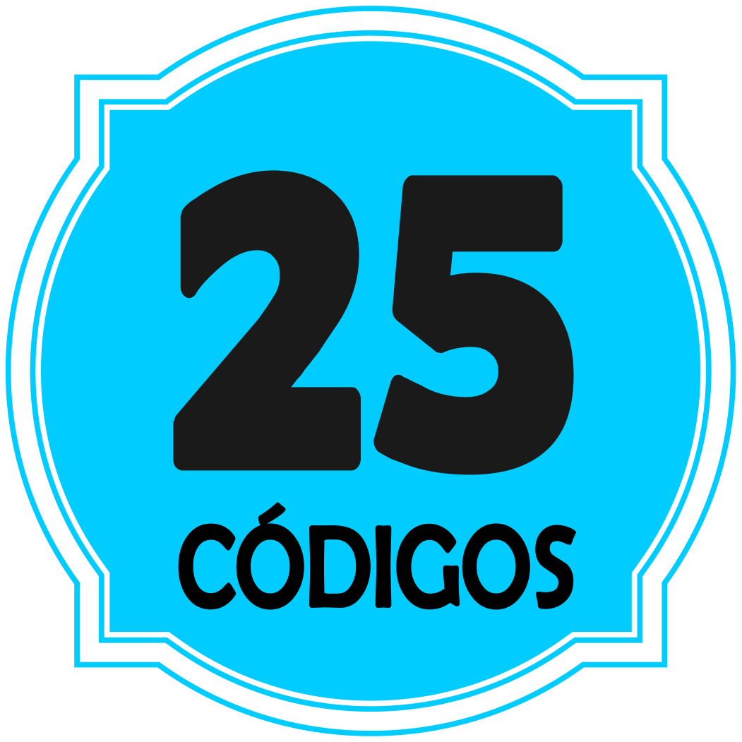 badge-25 Cdigos