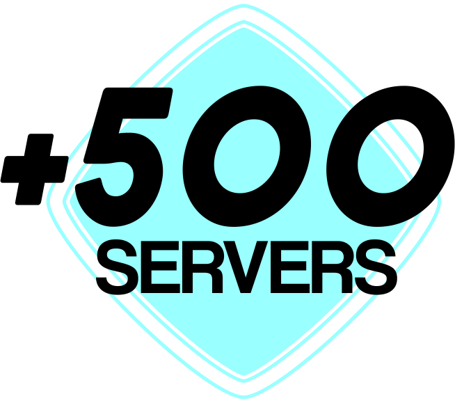 badge-+500 Servers