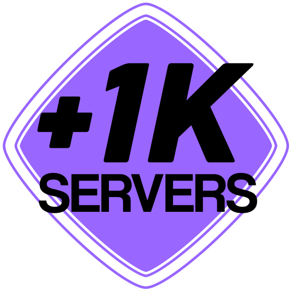 badge-+1k Servers