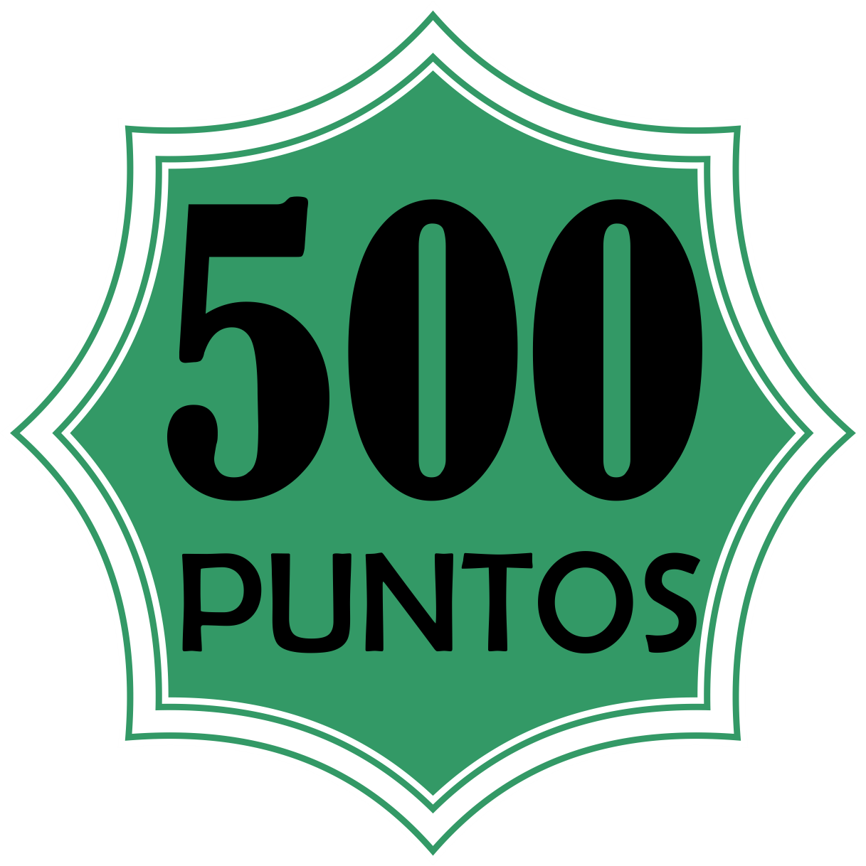 badge-500 Puntos